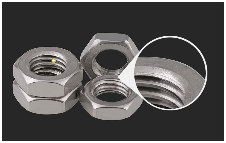 316 Stainless steel thin nut