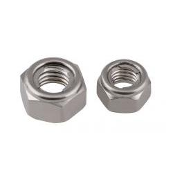 304 Stainless steel  hexagon metal locking nut M3-M20 10pcs