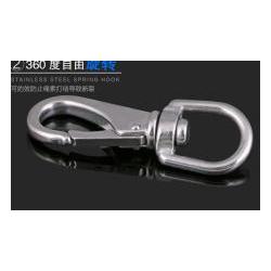 304 Stainless steel Universal hook Rotating ring Chain buckle M4-M7 10pcs