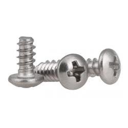 304 Stainless steel pan head/round head Tail tapping screws M2.6 100pcs