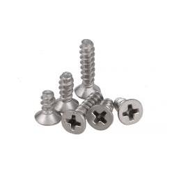 304 Stainless steel pan sunk head Tail tapping screws M4 10pcs