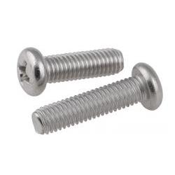 304 Stainless steel round head screws M2.5 100pcs