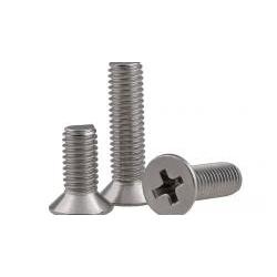 304 Stainless steel sunk head screws M1 100pcs