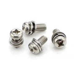 316 Stainless steel cross pan/round head screw assembly M3-M6 10pcs