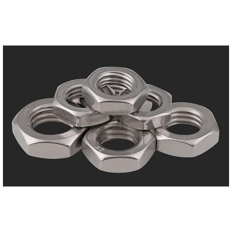 316 Stainless steel thin nut 10pcs