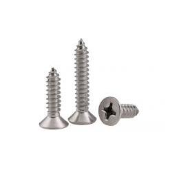 304 Stainless steel countersunk head tapping screws M4 10pcs