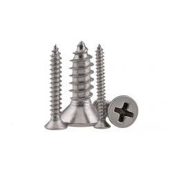 304 Stainless steel countersunk head tapping screws M2 100pcs