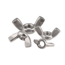304 Stainless steel  wing nut M3-M12 10pcs