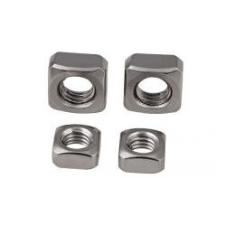 304 Stainless steel  square nut M3-M10 10pcs