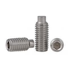 304 Stainless steel hexagon socket Convex end set screws M10 10pcs