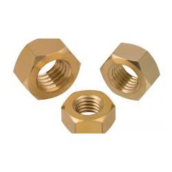 Copper hexagon nut 10pcs